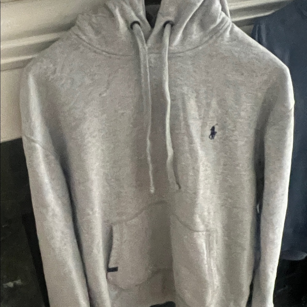 Polo by Ralph Lauren Light Gray Hoodie